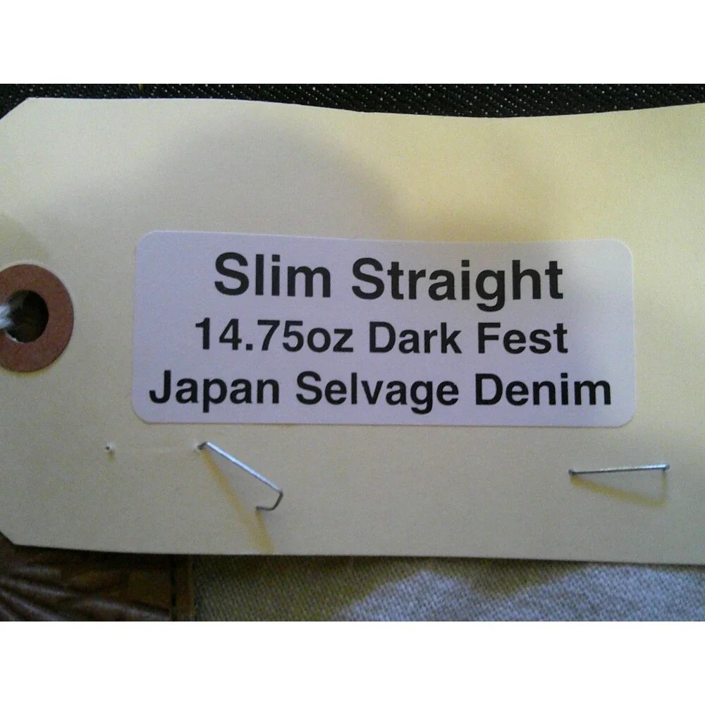 brave star jeans slim straight Dark Fest Japan Selvage Denim - Picture 3 of 5